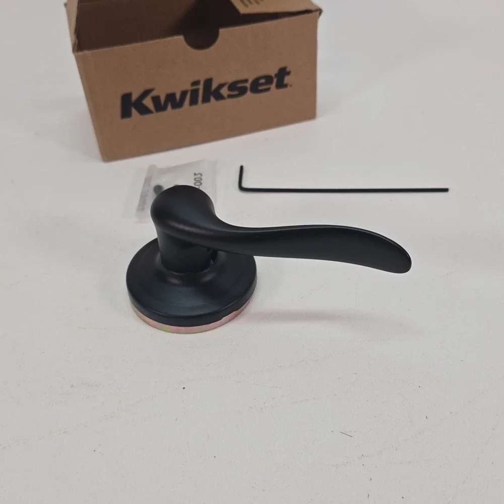 Kwikset Dummy Leverset Tustin RH Matte Black (788TNL-RH-514)